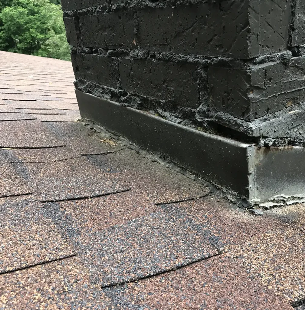 Waukesha, WI 15 before chimney cricket2